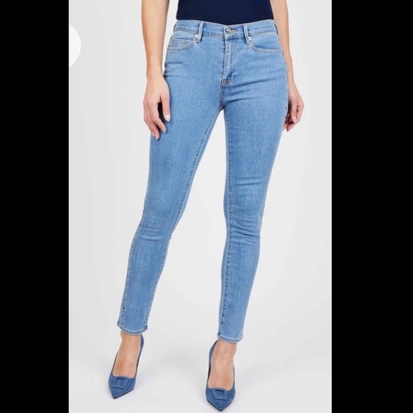 Juicy Couture Mid Rise Embellished Skinny Jean - Picture 3 of 3
